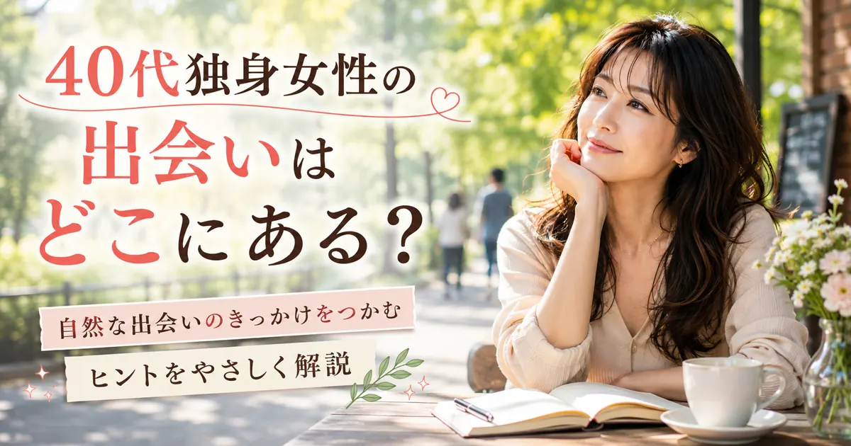 笑顔の女性がカフェで景色を眺めている