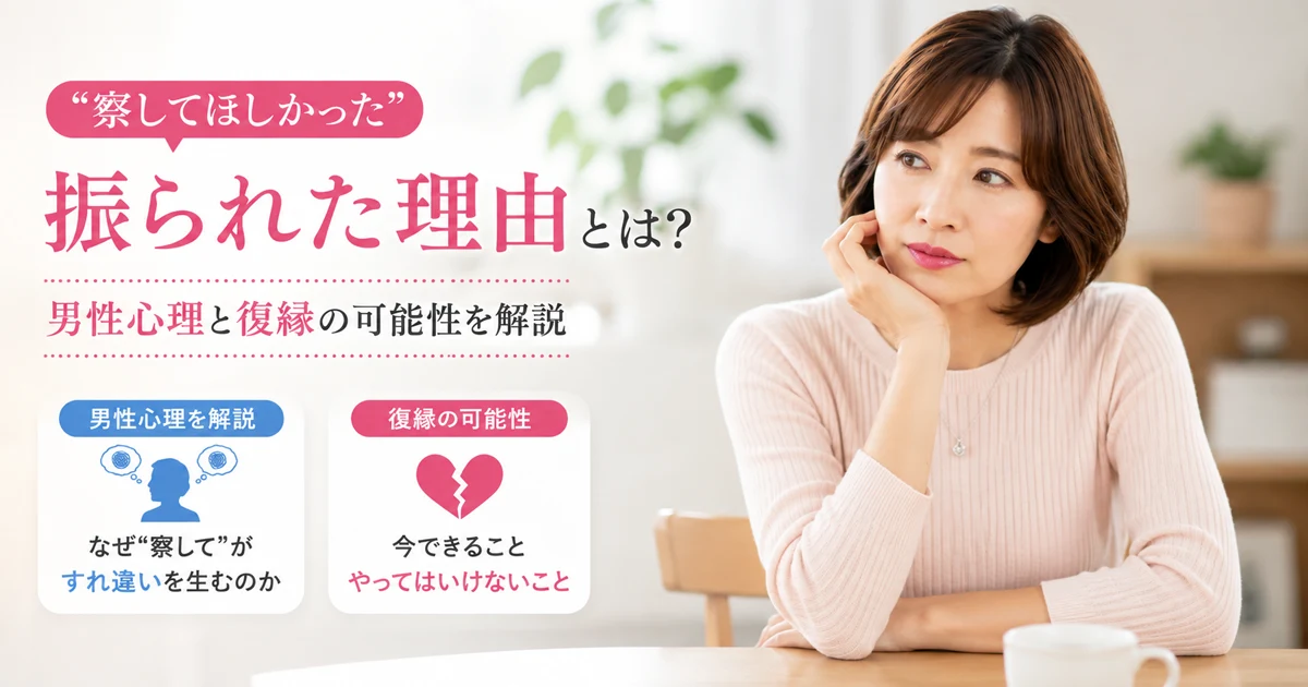 失恋に落ち込み考え事をする女性
